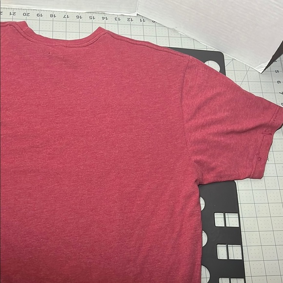 Rise & Grind Men's Red Graphic Tee - Picture 8 of 10